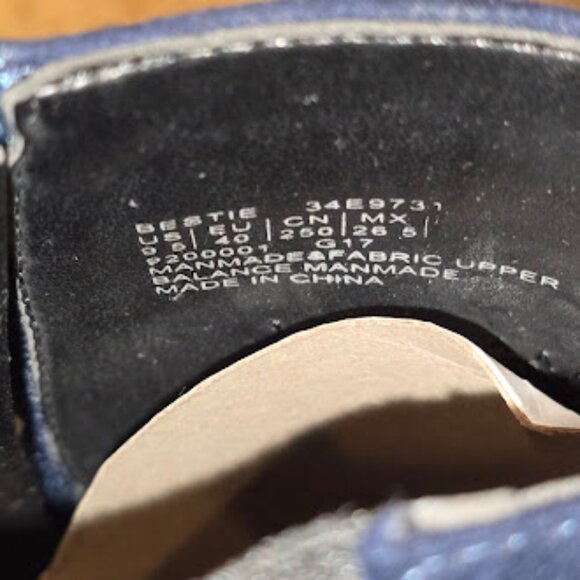 Calvin Klein Boots Women's 9.5 Navy, Bestie, Booties, Ankle Boots - Picture 7 of 8